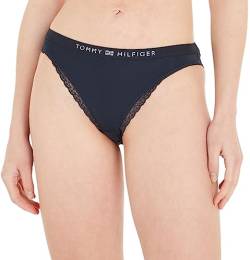 Tommy Hilfiger Damen Slip Unterwäsche, Blau (Desert Sky), L von Tommy Hilfiger