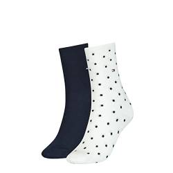 Tommy Hilfiger Damen Socken, off white, 39-42, 2er Pack von Tommy Hilfiger