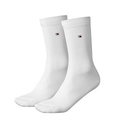 Tommy Hilfiger Damen Socken Casual 4er Pack, Größe:39-42;Farbe:white von Tommy Hilfiger