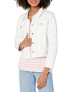 Tommy Hilfiger Damen Stretch Jeansjacke, bright white, L von Tommy Hilfiger