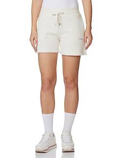 Tommy Hilfiger Damen Sweatshorts 1985 Terry Shorts Kurz, Beige (Weathered White), M von Tommy Hilfiger