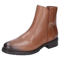 Tommy Hilfiger Damen Th Hardware 2.0 Mode-Stiefel, Winter Cognac, 42 EU von Tommy Hilfiger