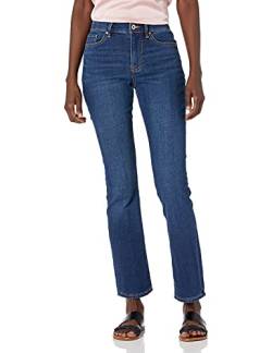 Tommy Hilfiger Damen Tribeca Straight Denim Jeans, Reste waschen, 48 von Tommy Hilfiger