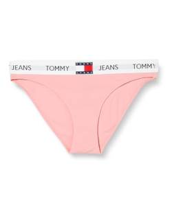 Tommy Hilfiger Damen UW0UW04693 Bikini Hose, Rosa (Tickled Pink), M von Tommy Hilfiger