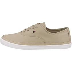 Tommy Hilfiger Damen Vulcanized Sneaker Essential Kesha Lace Schuhe, Beige (Sandalwood), 36 EU von Tommy Hilfiger