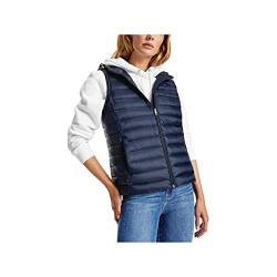 Tommy Hilfiger Damen Weste Heritage LW Down Vest Steppweste, Blau (Desert Sky), XS von Tommy Hilfiger