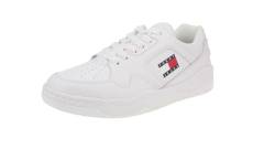 Tommy Hilfiger EM0EM01350 - Herren Schuhe Sneaker - YBR-White, Größe:42 EU von Tommy Hilfiger
