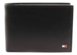 Tommy Hilfiger ETON CC FLAP AND COIN POCKET BM56918974, Herren Geldbörsen, Schwarz (BLACK 990), 14x10x3 cm (B x H x T) von Tommy Hilfiger