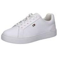 Tommy Hilfiger Flag Court Sneaker Damen weiß|weiß|weiß|weiß|weiß|weiß|weiß von Tommy Hilfiger