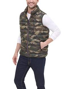 Tommy Hilfiger Herren 159AN478-CFG-03-L Daunenweste, Camouflage, Groß von Tommy Hilfiger