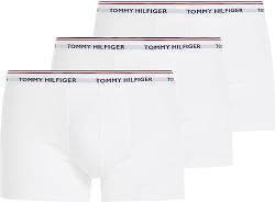 Tommy Hilfiger Herren 3er Pack Boxershorts Trunks Unterwäsche, Weiß (White), XXL von Tommy Hilfiger