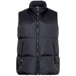 Tommy Hilfiger Herren BT-New York Gilet-B MW0MW34092 Gewebte Jacken, Schwarz (Black), 4XL von Tommy Hilfiger