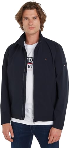 Tommy Hilfiger Herren Blouson Übergangsjacke, Blau (Desert Sky), M von Tommy Hilfiger