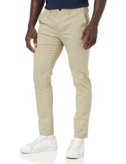 Tommy Hilfiger Herren Chino Bleecker Printed Structure Stretch, Beige (Batique Khaki), 38W / 32L von Tommy Hilfiger