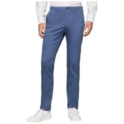 Tommy Hilfiger Herren Chino Bleecker Printed Structure Stretch, Blau (Aegean Sea), 38W / 32L von Tommy Hilfiger