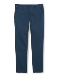 Tommy Hilfiger Herren Chino Bleecker Printed Structure Stretch, Blau (Desert Sky), 32W / 30L von Tommy Hilfiger