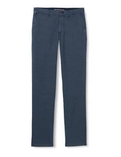 Tommy Hilfiger Herren Chino Denton Pow Check Stretch, Blau (Desert Sky), 38W / 34L von Tommy Hilfiger