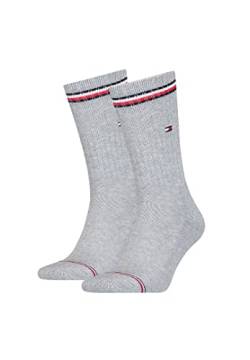 Tommy Hilfiger Herren Crew Sock, Tommy original, 39/42 (2er Pack) von Tommy Hilfiger