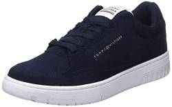Tommy Hilfiger Herren Cupsole Sneaker Basket Core Schuhe, Blau (Desert Sky), 41 von Tommy Hilfiger