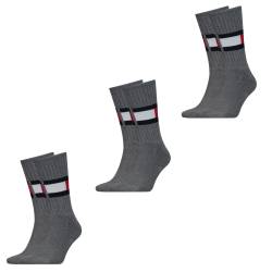 Tommy Hilfiger Herren Damen Socken TH FLAG Unisex Tennissocken - 2er 3er 4er Multipack von Tommy Hilfiger