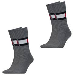 Tommy Hilfiger Herren Damen Socken TH FLAG Unisex Tennissocken - 2er 3er 4er Multipack von Tommy Hilfiger