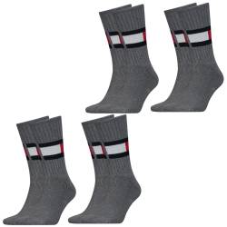 Tommy Hilfiger Herren Damen Socken TH FLAG Unisex Tennissocken - 2er 3er 4er Multipack von Tommy Hilfiger