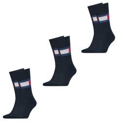 Tommy Hilfiger Herren Damen Socken TH FLAG Unisex Tennissocken - 2er 3er 4er Multipack von Tommy Hilfiger