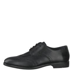 Tommy Hilfiger Herren Dressy Casual Leather Shoe Oxfords, Schwarz (Black 990), 42 EU von Tommy Hilfiger