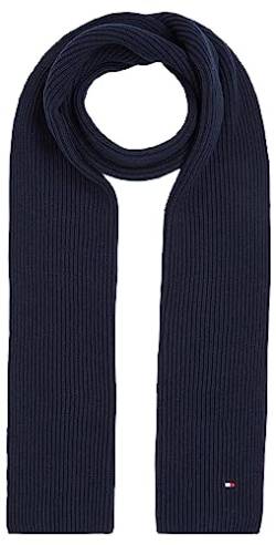 Tommy Hilfiger Herren Essential Flag Scarf AM0AM11480 Schals, Blau (Space Blue), OS von Tommy Hilfiger