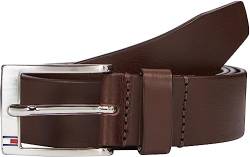 Tommy Hilfiger Herren Gürtel New Aly Belt Ledergürtel, Braun (Testa Di Moro), 105 von Tommy Hilfiger