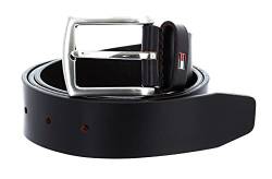 Tommy Hilfiger Herren Gürtel New Denton 3.5 Belt Ledergürtel, Braun (Testa Di Moro), 100 von Tommy Hilfiger