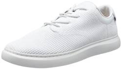 Tommy Hilfiger Herren Hybrid Sneaker Knit Hybrid Shoe Schuhe, Weiß (White), 42 EU von Tommy Hilfiger