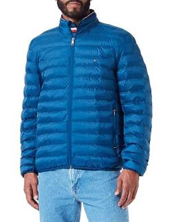 Tommy Hilfiger Herren Jacke Packable Recycled Jacket Übergangsjacke, Blau (Deep Indigo), S von Tommy Hilfiger