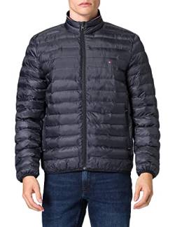 Tommy Hilfiger Herren Jacke Übergangsjacke, Blau (Desert Sky), S von Tommy Hilfiger