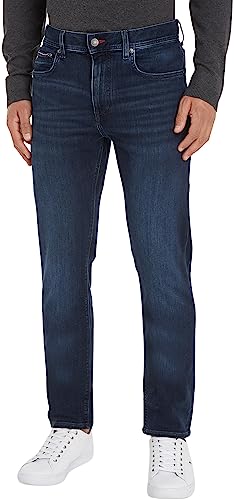 Tommy Hilfiger Herren Jeans Core Slim Bleecker Stretch, Blau (Iowa Blueblack), 33W / 32L von Tommy Hilfiger