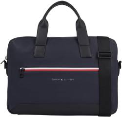 Tommy Hilfiger Herren Laptoptasche Computer Bag mit Reißverschluss, Blau (Space Blue), Einheitsgröße von Tommy Hilfiger
