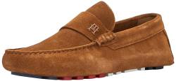 Tommy Hilfiger Herren Loafer Classic Driver Slipper, Braun (Coconut Grove), 40 von Tommy Hilfiger