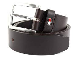 Tommy Hilfiger Herren New Denton 3.5 Belt 208 Gürtel, Braun (Testa Di Moro 965), 80 von Tommy Hilfiger