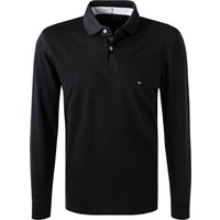 Tommy Hilfiger Herren Polo-Shirt schwarz Baumwoll-Piqué von Tommy Hilfiger