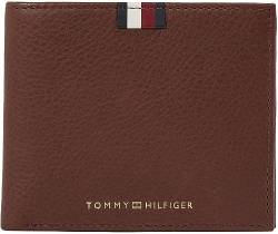 Tommy Hilfiger Herren Portemonnaie Cc mit Münzfach, Braun (Dark Chestnut), Onesize von Tommy Hilfiger