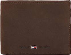 Tommy Hilfiger Herren Portemonnaie Johnson mit Münzfach, Braun (Brown), Einheitsgröße von Tommy Hilfiger