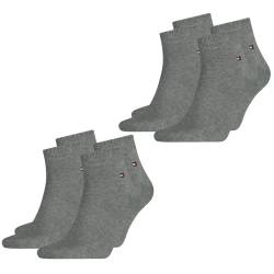 Tommy Hilfiger Herren Quarter Socken Flag - 4er 6er 8er Pack von Tommy Hilfiger