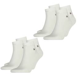 Tommy Hilfiger Herren Quarter Socken Flag - 4er 6er 8er Pack von Tommy Hilfiger