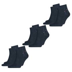 Tommy Hilfiger Herren Quarter Socken Flag - 4er 6er 8er Pack von Tommy Hilfiger