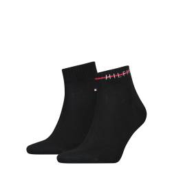 Tommy Hilfiger Herren Quarter Socken SUSTAINABLE STRIPE 2er Pack von Tommy Hilfiger