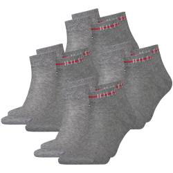 Tommy Hilfiger Herren Quarter Socken SUSTAINABLE STRIPE 4er, 6er, 8er Pack von Tommy Hilfiger