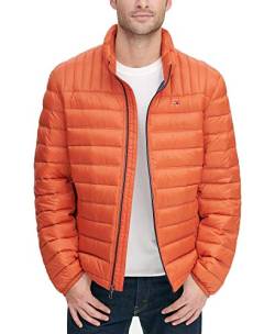 Tommy Hilfiger Herren Real Down Packable Puffer Jacket Daunenmantel, Orangina, X-Large von Tommy Hilfiger