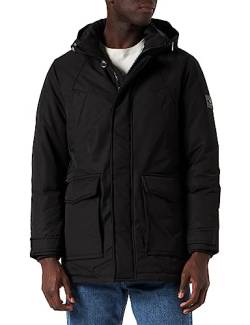 Tommy Hilfiger Herren Rockie Daunenparka, Schwarz, XL von Tommy Hilfiger