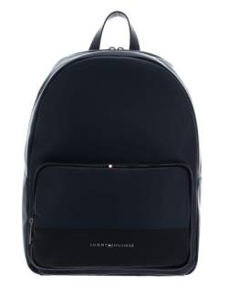 Tommy Hilfiger Herren Rucksack TH Essential Backpack Laptop, Blau (Space Blue), Einheitsgröße von Tommy Hilfiger