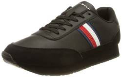 Tommy Hilfiger Herren Runner Sneaker Core Eva Runner Sportschuhe, Schwarz (Black), 40 EU von Tommy Hilfiger